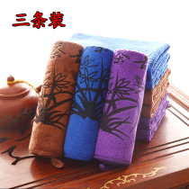 Tea Towel Tea Cloth Ultra Fine Fiber Thickened Soft Absorbent Rag Tea Mat Pure Cotton Numb Raising Jug Towel Custom Logo