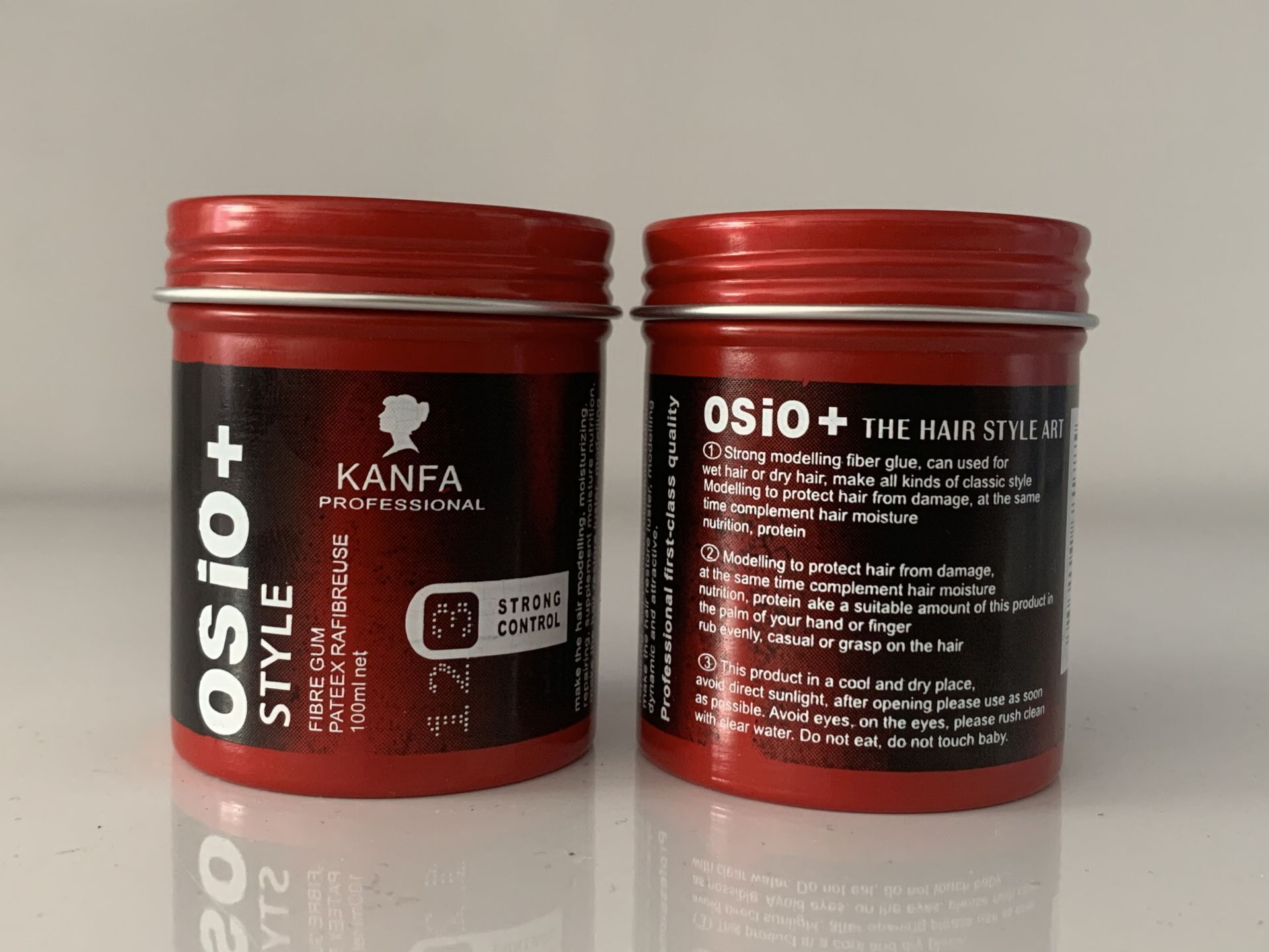 Kangfa avant-garde men's hair styling wax fragrance hair long-lasting styling fluffy styling matte hair mud