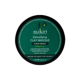 SUKIN Глина, осветляющая маска для лица, 100 мл, глубокое очищение, сужает поры
