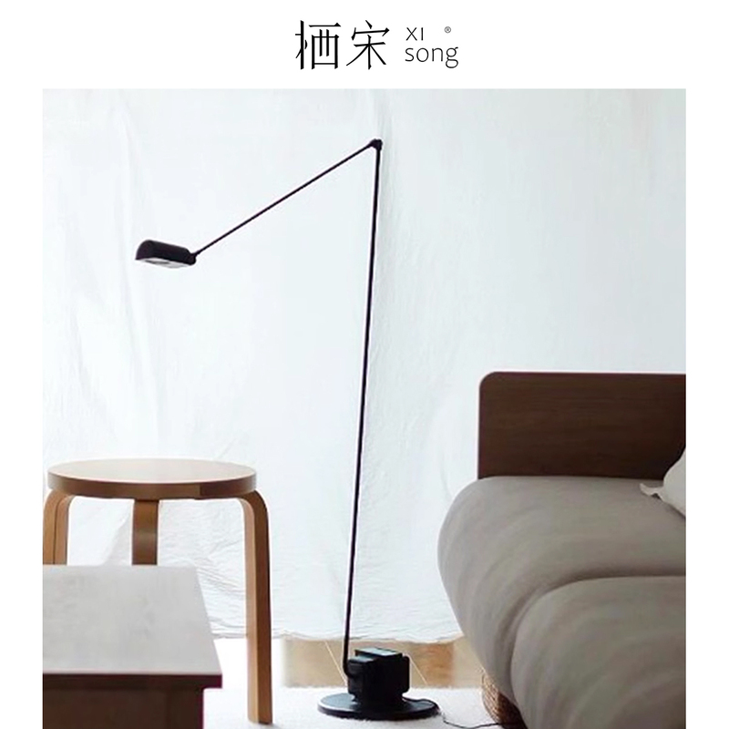 Italian Lumina Motor Swing Arm Floor Lamp, Retro Living Room, Vintage Industrial Style, Bauhaus Sofa Side Lamp Italian Lumina Motor Swing Arm Floor Lamp, Retro Living Room, Vintage Industrial Style, Bauhaus Sofa Side Lamp