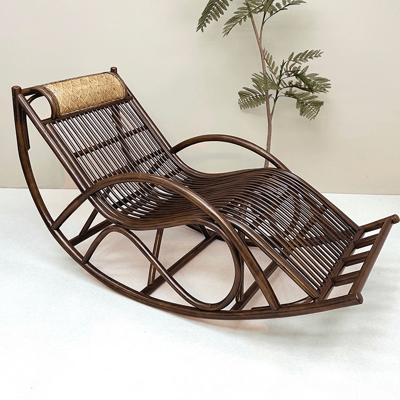 Rattan Chair Summer Rocking Chair Lounge Chair Balcony Leisure Real Rattan Rocking Chair Lunch Break Nap Rattan Elderly Lazy Leisure Chair Rattan Chair Summer Rocking Chair Lounge Chair Balcony Leisure Real Rattan Rocking Chair Lunch Break Nap Rattan Elderly Lazy Leisure Chair