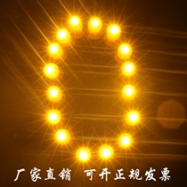 LED small color lantern decoration battery wick Lantern luminous material handmade accessories Button light mini DIY switch