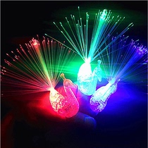 Halloween gift luminous finger light Kids childrens stall Night Market hot selling luminous toys