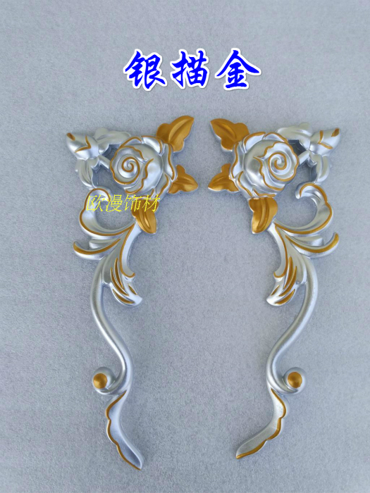 Nội thất châu Âu với tủ quần áo đính hoa cửa sổ nền tường hoa trang trí Nội thất châu Âu chạm khắc chất liệu PVC mỗi cặp - Nhà cung cấp đồ nội thất 	móc treo tường 3 chân