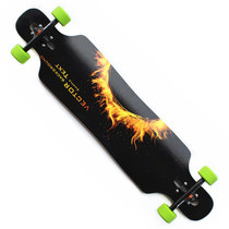  War wing highway longboard Downhill board Break through downhill four-wheeled longboard skateboard Professional longboard flat flower board