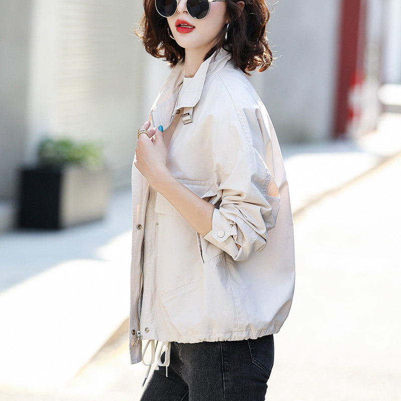 Windweaters Short and small subs 2021 Fall new Korean version looters this year Pop women's dress Spring and Autumn Clothing Jacket