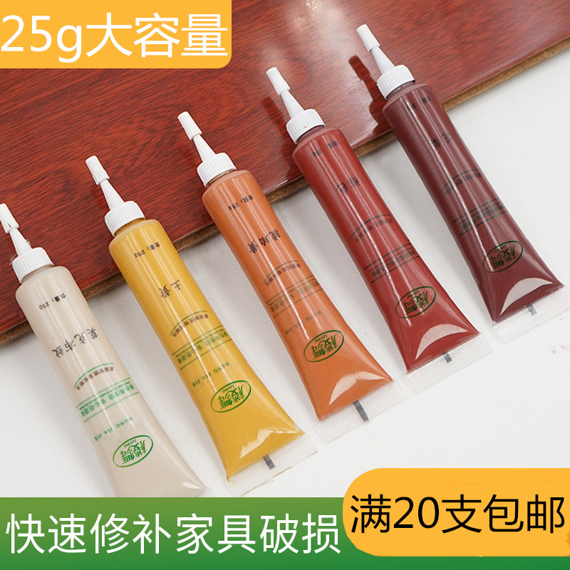 Wood Furniture Repair Paste Floor Paint Pen Scratch Wood Repair Paint Color Pit Hole Damage Repair Wood