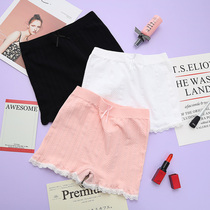 Safety pants anti-light female summer lace can be worn outside students high school girls three-point bottom insurance pants large size underwear