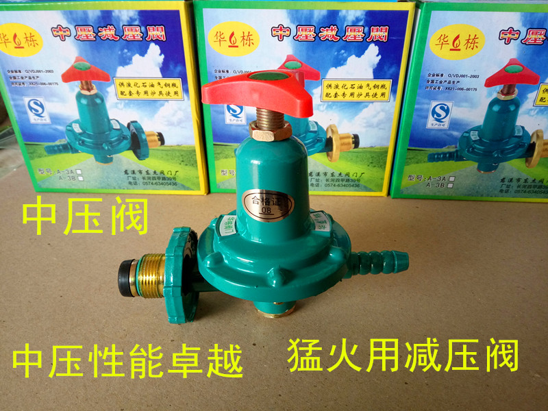 Pressure relief valve for domestic liquefied gas furnace with table explosion-proof pressure reducing valve gas tank decompression valve