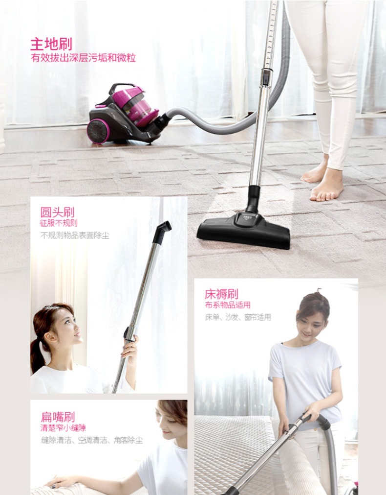 robot hút bụi rapido Máy hút bụi đẹp Máy hút bụi cầm tay nhỏ cầm tay mạnh mẽ Loại bỏ bụi mạnh mẽ mạnh mẽ 螨 C3-L143C - Máy hút bụi máy hút bụi cầm tay electrolux