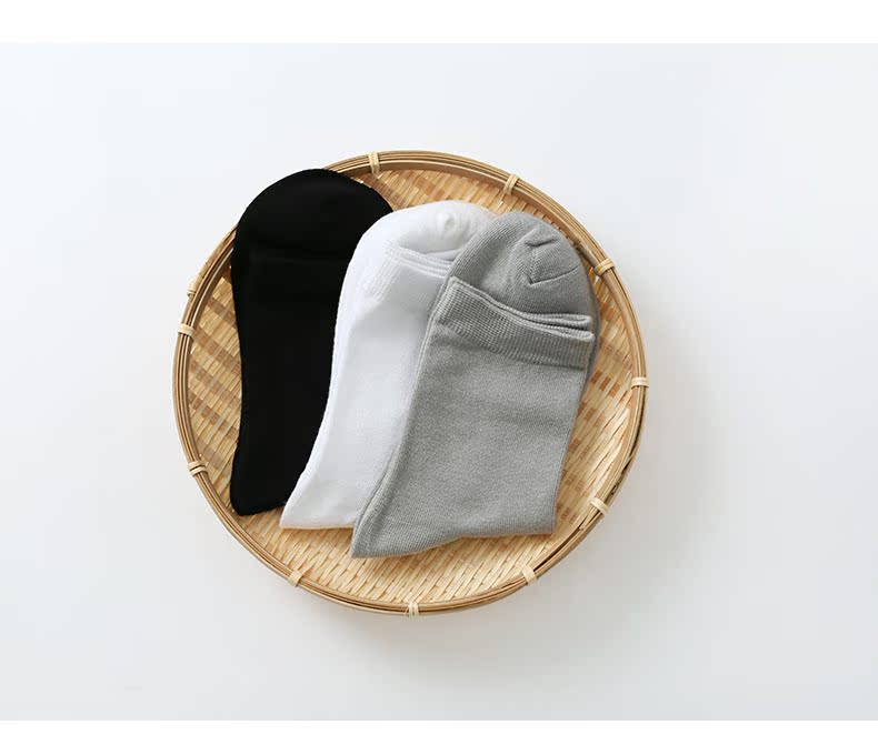 Vớ chân Loto nữ bằng sợi cotton vớ vớ màu rắn trong vớ ống thấm mồ hôi bốn mùa vớ cotton wz tất đùi