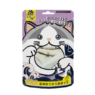 猫零食鸡胸肉原切冻干3包*40g