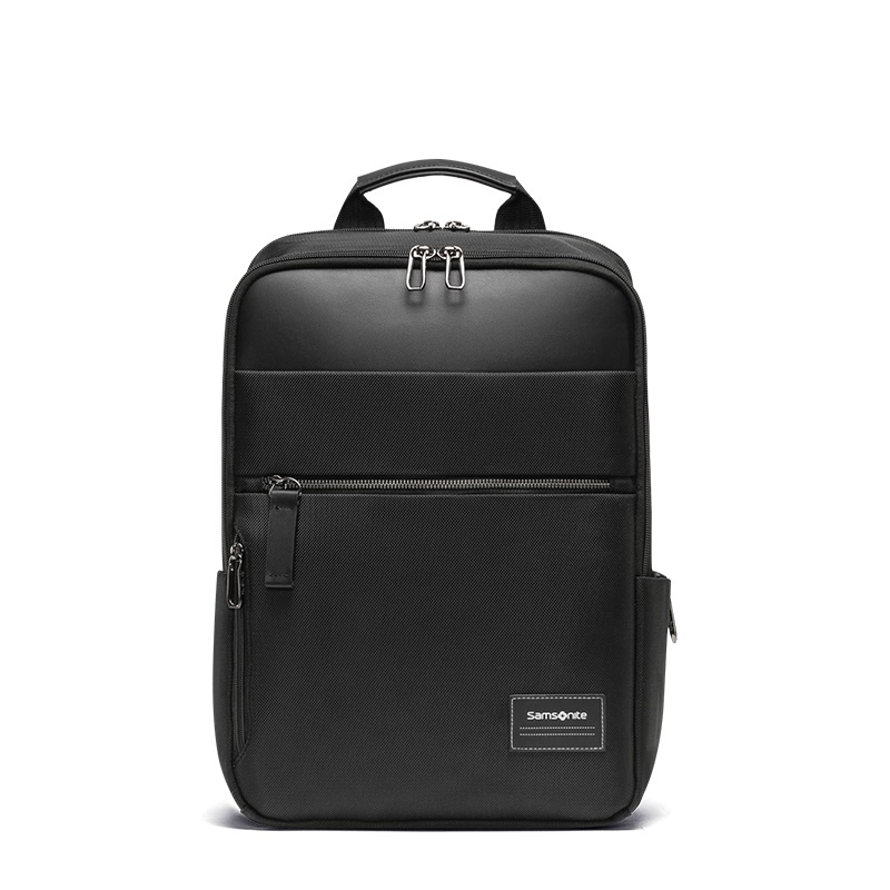 Samsonite/新秀丽双肩包男 简约商务立体大容量14寸电脑背包TT0