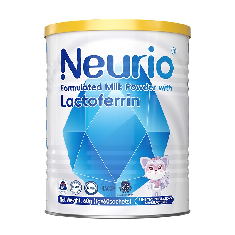 【自营】neurio纽瑞优乳铁蛋白进口蓝钻版免疫球蛋白乳粉婴幼儿童