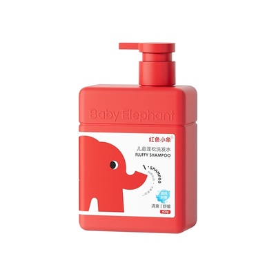 红色小象蓬松儿童洗发水