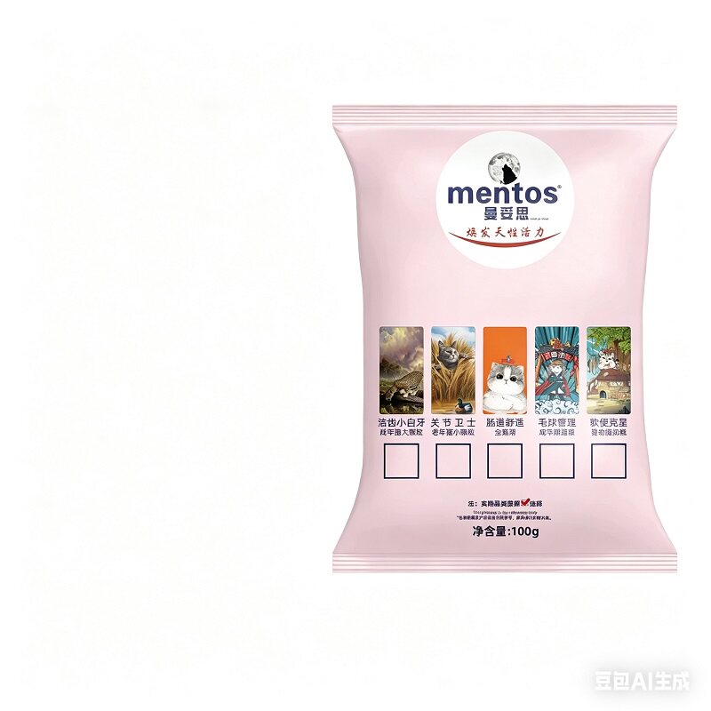 曼妥思全价鲜肉猫粮体验装100g