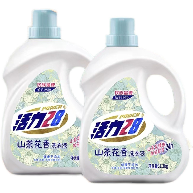 活力28山茶花洗衣液2.6kg