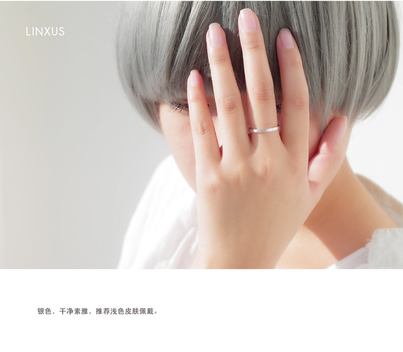 Bague mixte LINXUS en Argenterie - Ref 3088851 Image 11