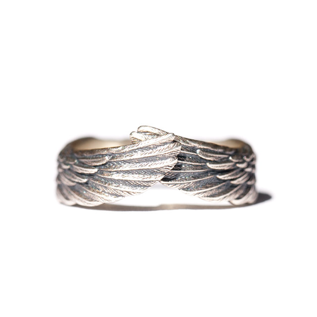 ການອອກແບບຕົ້ນສະບັບ 1 <Angel> S925 sterling silver rings ສໍາລັບຜູ້ຊາຍແລະແມ່ຍິງ, ຂອງຂວັນສ້າງສັນສ່ວນບຸກຄົນ