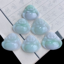 Birmanie pure émeraude naturelle Une marchandise finement sculptée pendentif pendant jade jade Bouddha jade Bouddha en jade pendentif (diversité 1)