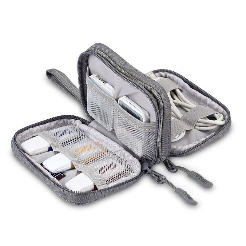 BBM Mini U pan protective sleeve banking U shield K Baonet silver finishing package USB small storage bag female creative USB accompanying body small portable Dogg collecting bag U shield containing box double layer soft bag U disc