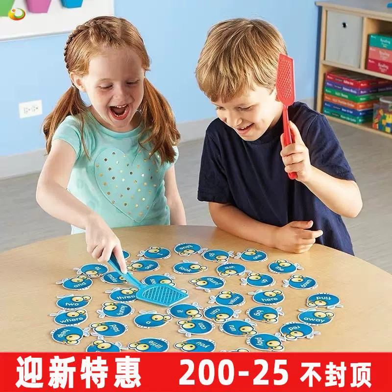 Tài nguyên học tập Fly Swatt Children Board Game Trò chơi học tập sớm Làm cha mẹ Đồ chơi vui nhộn Tiếng Anh Flash - Trò chơi cờ vua / máy tính để bàn cho trẻ em