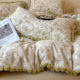 Four-Piece Bedding Set 2026 New Thickened Warm Carved Milk Velvet Bed Sheet Duvet Cover Flannel High-End Winter