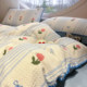 ins High-Density Waffle Weave Pure Cotton Four-Piece Set, All-Cotton 2026 New Style Bed Sheet, Duvet Cover, Bedding Three-Piece Set 4