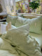 2026 New Style Yarn-Dyed Jacquard Knitted Cotton Four-Piece Bedding Set, Solid Color Washed Cotton Student Dormitory Three-Piece Set
