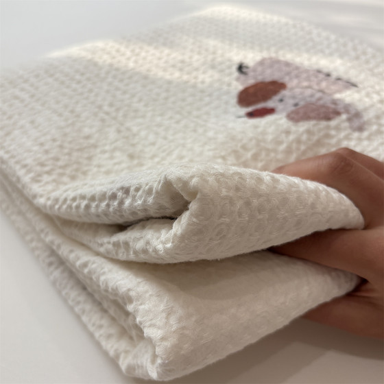 Class a Pure Cotton Waffle Bed Sheet 2026 New Model Bed Cover Simmons Mattress Protector Non-Slip Bed Sheet 3