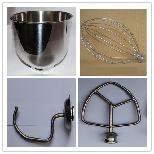 Shengli commercial fresh milk mixer cook machine and dough machine and dough hook mixing beater mesh bucket accessories