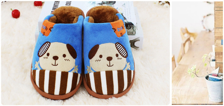 Chaussons enfants en suède pour hiver - semelle caoutchouc - Ref 1008399 Image 9