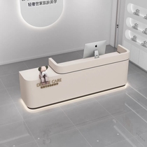 Front desk reception desk bar cashier clothing store beauty salon dance studio training institution company front desk reception desk