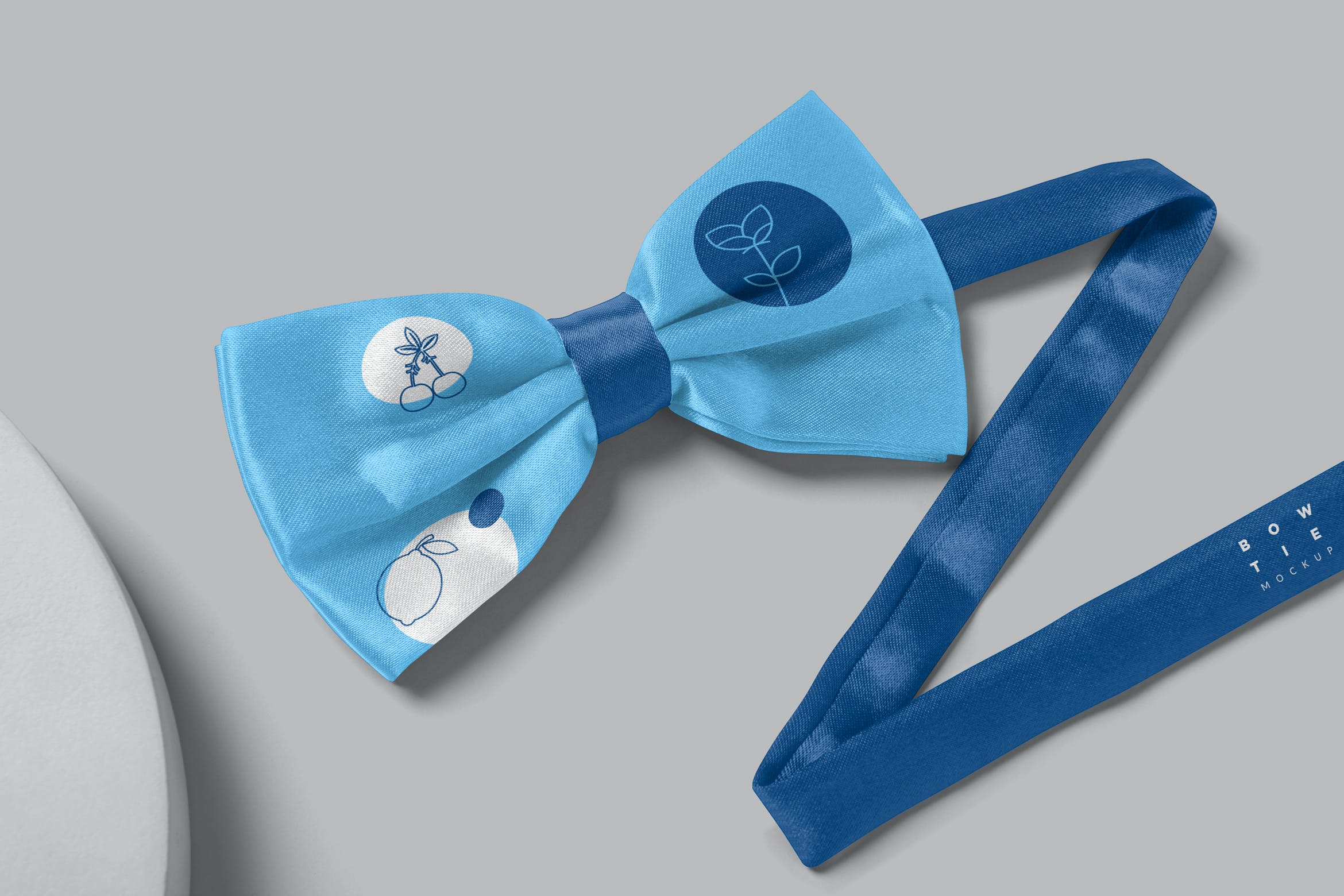 蝴蝶结图案设计样机 Bow Tie Mockups