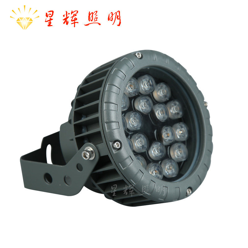 LED proof lamp circular outdoor lamp concentration courtyard factory building outdoor waterproof landscape lights