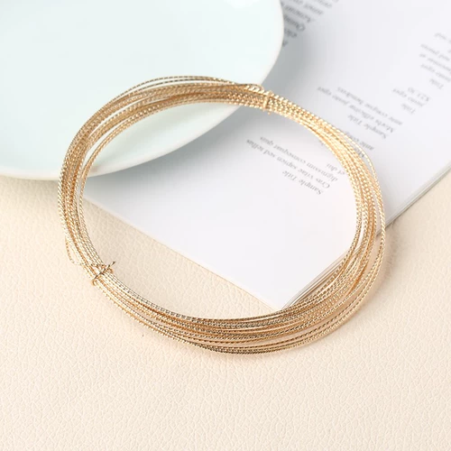 Импортные шелковые нитки, кольцо, аксессуар, аксессуары, золото 14 карат