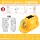 nón bảo hộ trắng Quạt năng lượng mặt trời mũ cứng tiêu chuẩn quốc gia mũ cứng điều hòa không khí tích hợp quạt nam công trường làm mát hiện vật kem chống nắng che nắng mũ bảo hộ 2 quai mũ bảo hộ công nhân