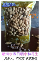 500g Qinghe Putian boiled peanuts newly sunburned farm original boiled white sunburned peanuts and nuts two pieces