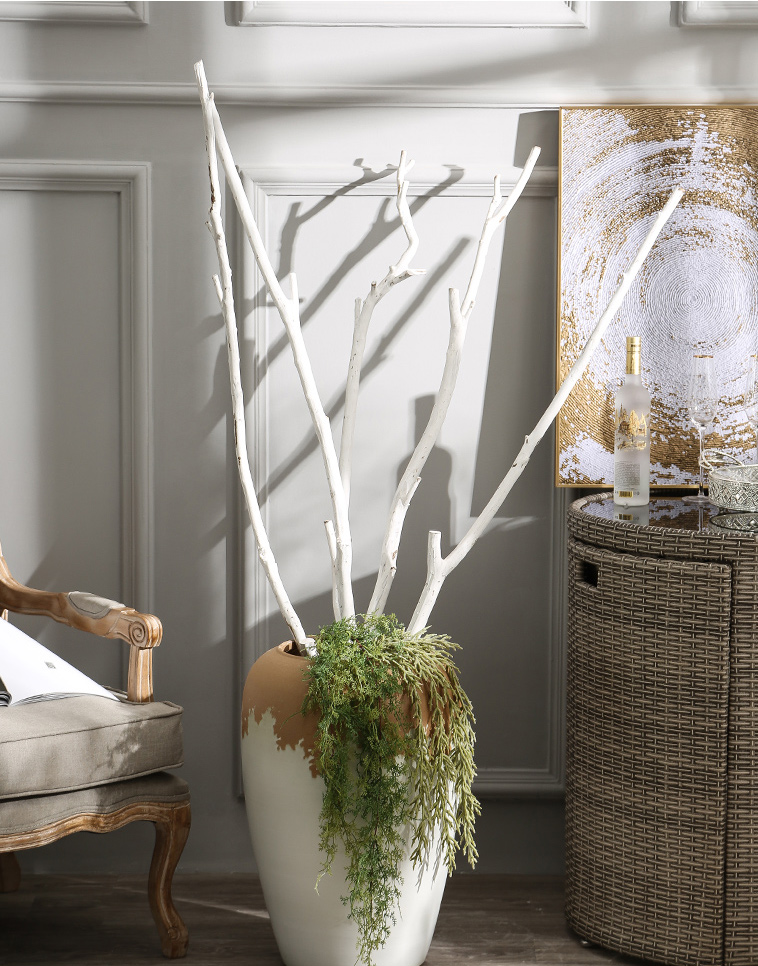 Ceramic furnishing articles contracted and I sitting room of large vase hotel villa flower arranging dried flower porcelain decoration decoration