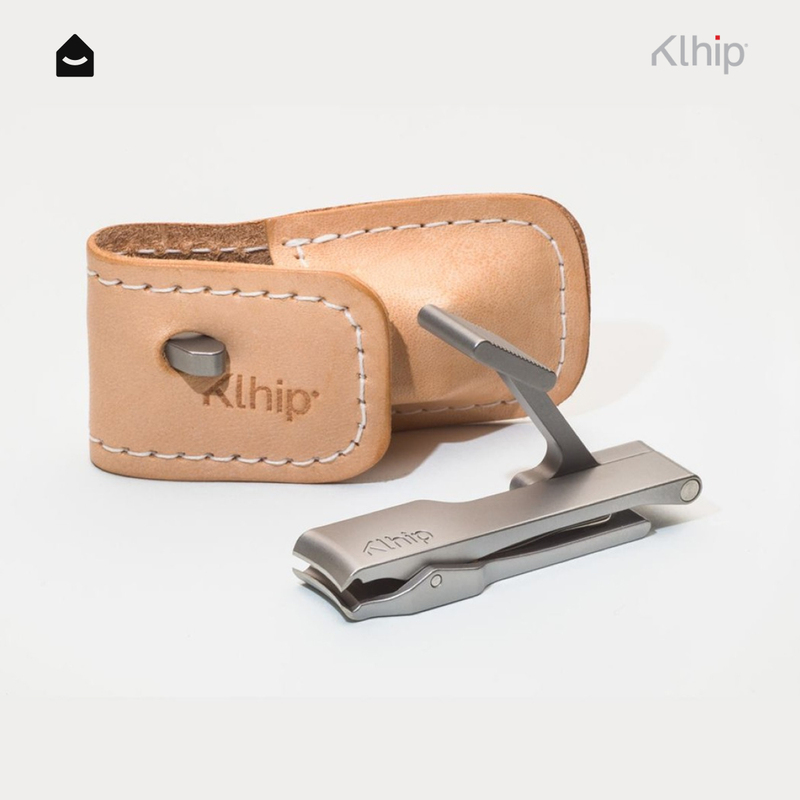 American Klhip High-End Nail Clippers, Nail File Set, High-End Business Gift, Lever Mechanics Nail Clippers
