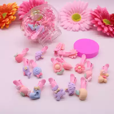Korean girl princess hairclip headgear children hairclip cartoon BB clip hair jewelry female baby clip