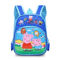 Cartoon Pe childrens Qi school bag for girls in small and medium-sized classes Kindergarten boys primary school students 1-2-3 grade load reduction backpack