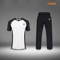 Breakthrough Sports Referee Uniform Same Style Basketball Association Clothing Sweat-Absorbent Breathable Basketball Game Whistle Top Short Sleeve