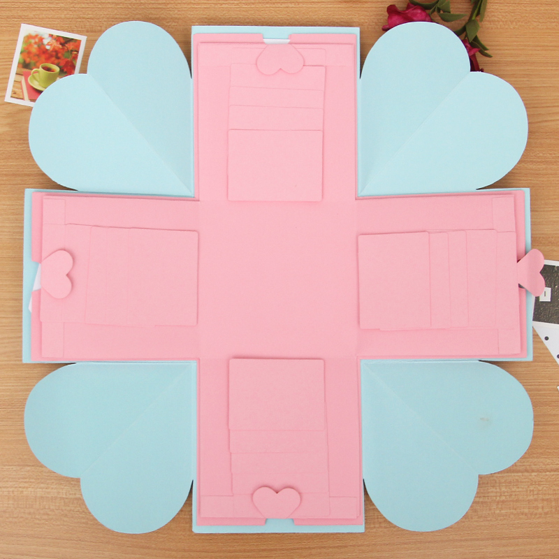 USD 8005 Product Explosion Box Surprise Album DIY Handmade Couple USD 8005 Product Explosion Box Surprise Album DIY Handmade Couple