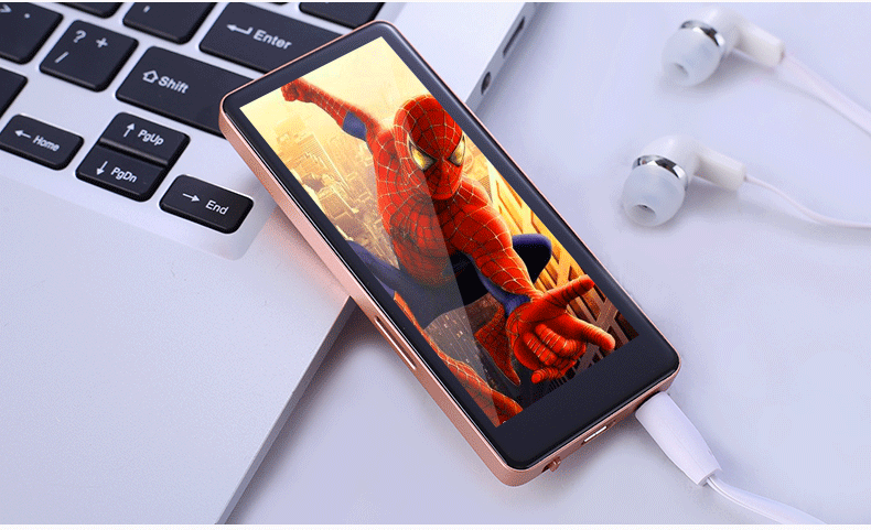 máy nghe nhạc mp3 Mp3 Walkman phiên bản sinh viên của máy nghe nhạc cầm tay nhỏ mp4 toàn màn hình cảm ứng mp5 học tiếng Anh - Máy nghe nhạc mp3