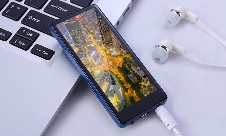 máy nghe nhạc mp3 Mp3 Walkman phiên bản sinh viên của máy nghe nhạc cầm tay nhỏ mp4 toàn màn hình cảm ứng mp5 học tiếng Anh - Máy nghe nhạc mp3