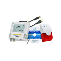 High-precision luge L93-13 all-way temperature recorder USB communication charging sound and light message alarm thermometer