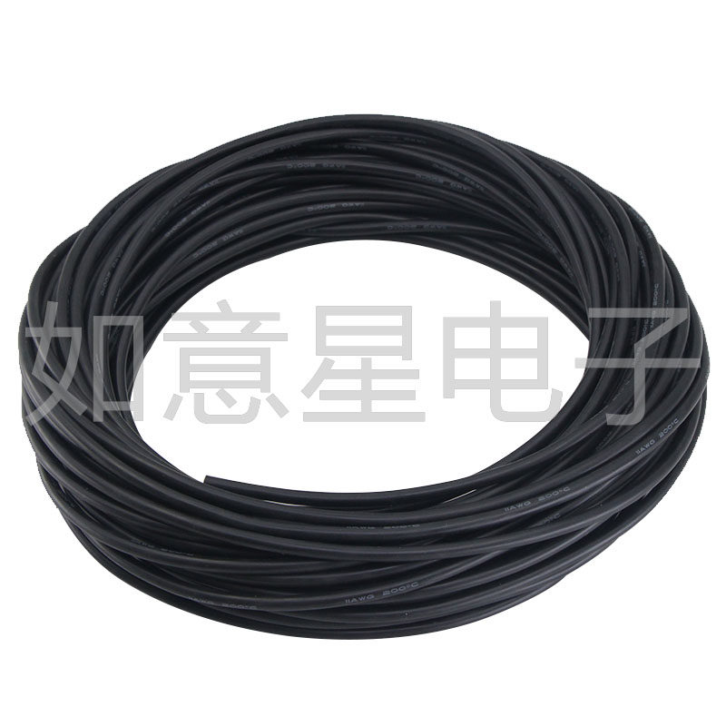 11AWG tesoft high temperature silicone wire wire cable wire cable power cord Tet soft