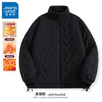 [Флисовый воротник-стойка] Черный #ZS однотонный