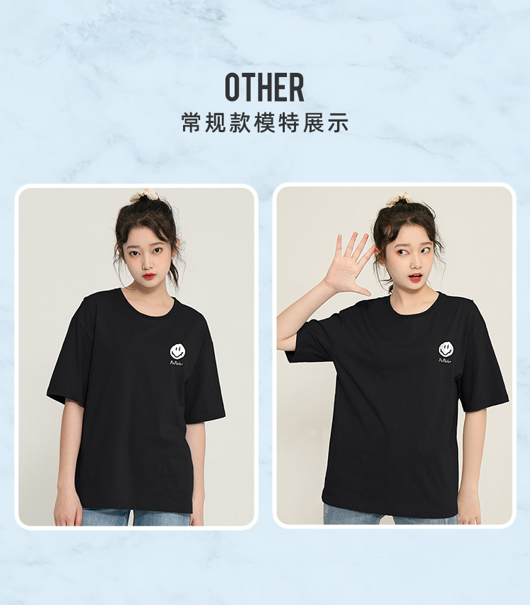 真维斯 女ins风印花圆领短袖 图5